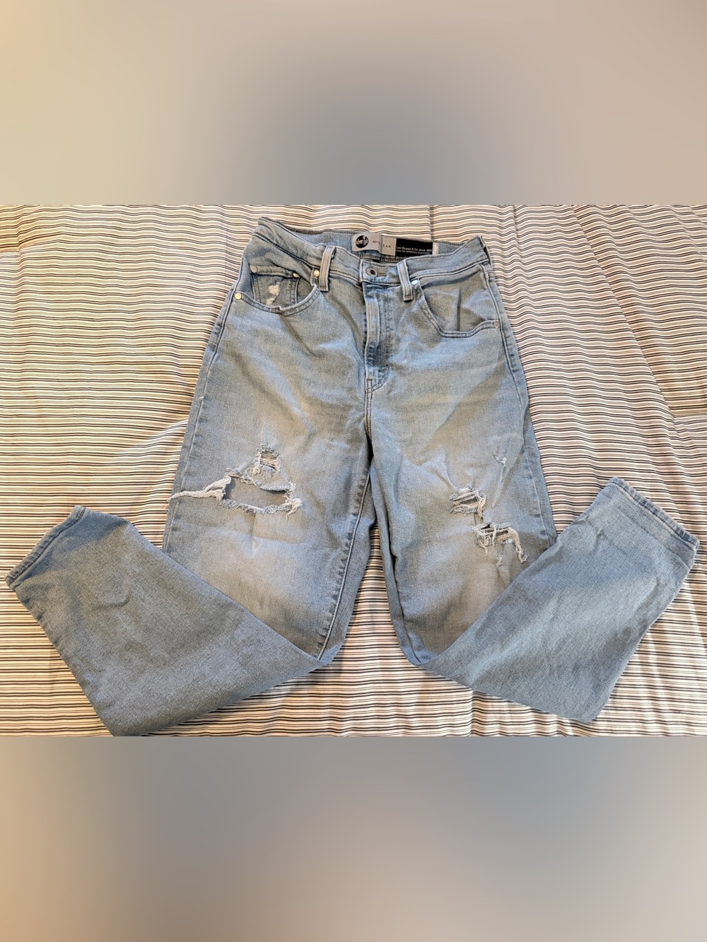 Levi’s SilverTab Distressed “Mom Jeans” -